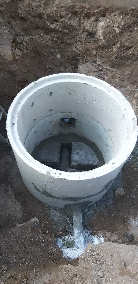 Cámara de inspección de hormigón prefabricada